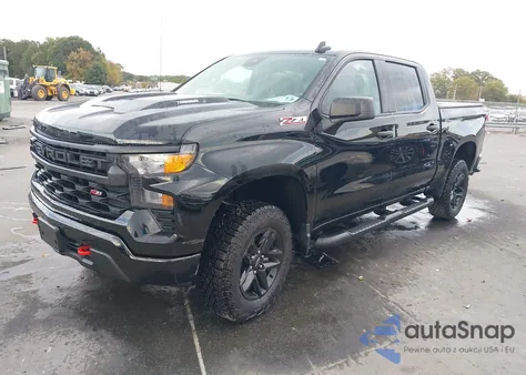 2024 Chevrolet Silverado 1500 4Wd Short Bed Custom Trail Boss z USA, uszkodzony, nr VIN 3GCPDCEK9RG417754